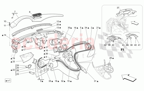 Part Diagram for Maserati 981103919