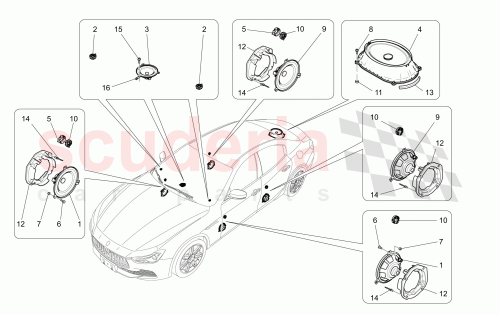 Part Diagram for Maserati 670006622