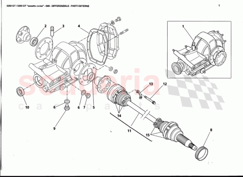 Part Diagram for Maserati 181617
