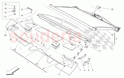 Part Diagram for Maserati 670011538
