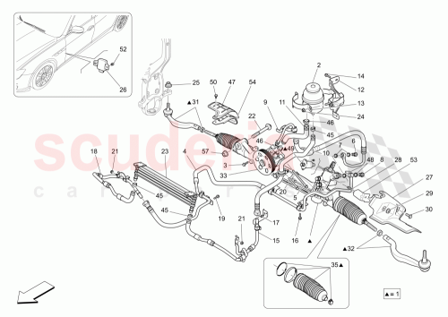 Part Diagram for Maserati 670004282
