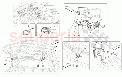 Part Diagram for Maserati 233478