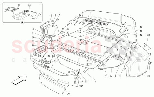 Part Diagram for Maserati 87542400