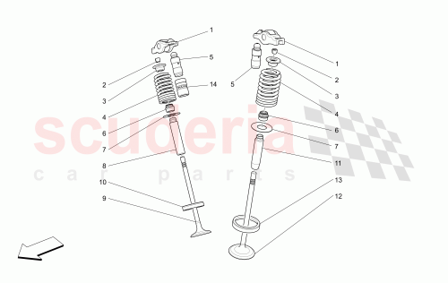 Part Diagram for Maserati 288433