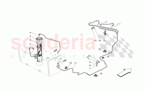 Part Diagram for Maserati 181681
