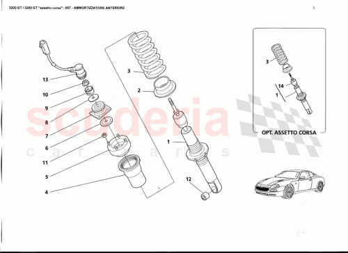Part Diagram for Maserati 386600012