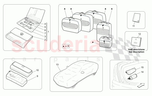 Part Diagram for Maserati 80030500