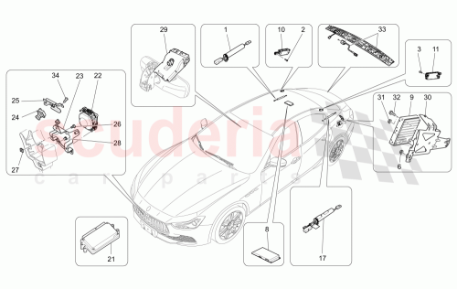 Part Diagram for Maserati 670100660