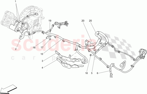 Part Diagram for Maserati 670038877