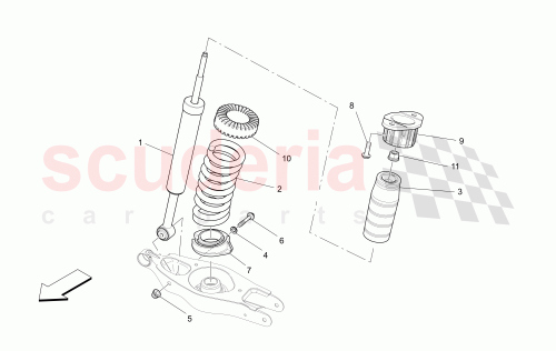Part Diagram for Maserati 670038694