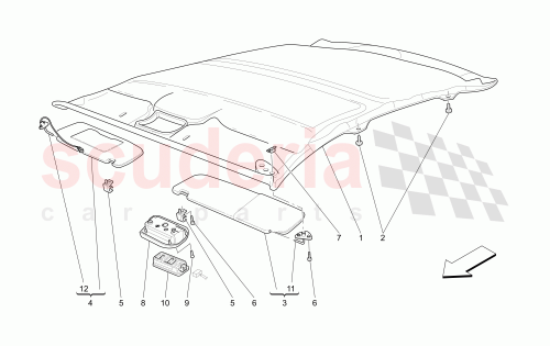 Part Diagram for Maserati 981210020