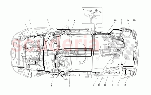 Part Diagram for Maserati 202618