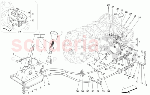 Part Diagram for Maserati 67604226