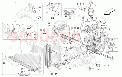 Part Diagram for Maserati 980139057