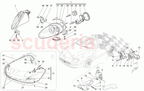 Part Diagram for Maserati 184923003