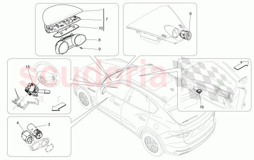 Part Diagram for Maserati 670063101