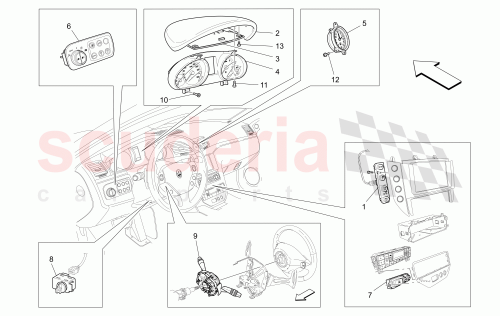 Part Diagram for Maserati 237798