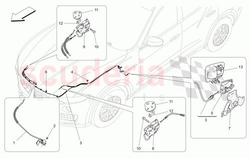 Part Diagram for Maserati 670033514