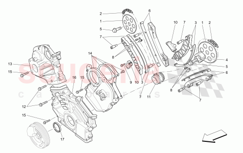 Part Diagram for Maserati 46328689
