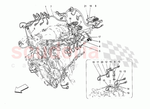 Part Diagram for Maserati 239242