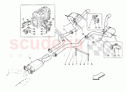 Part Diagram for Maserati 197677