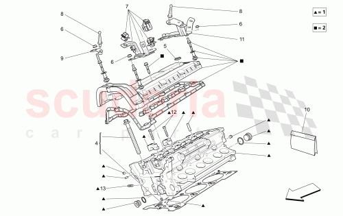 Part Diagram for Maserati 673000964