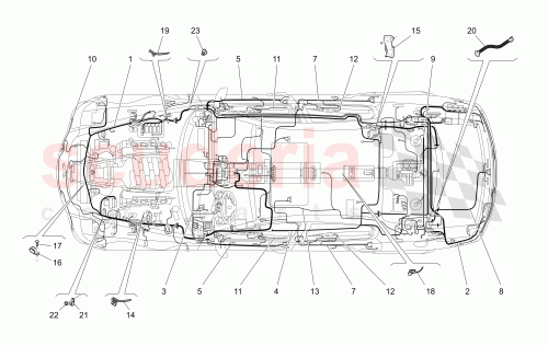 Part Diagram for Maserati 243958