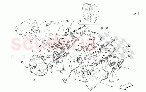 Part Diagram for Maserati 46328792