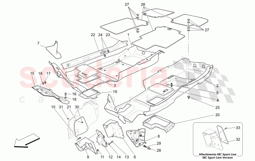 Part Diagram for Maserati 969411600