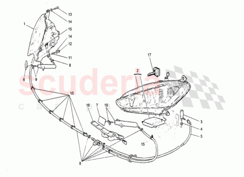 Part Diagram for Maserati 80056810