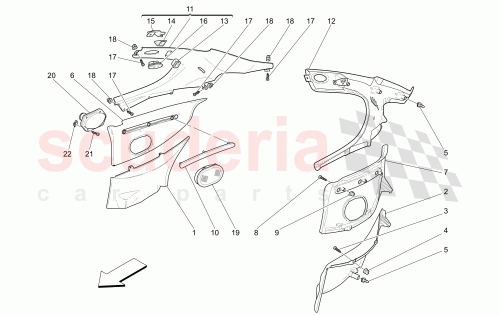 Part Diagram for Maserati 981211014
