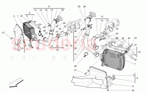 Part Diagram for Maserati 675000376