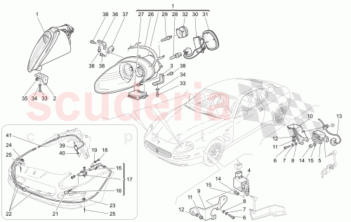 Part Diagram for Maserati 186730043