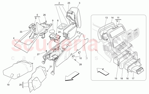 Part Diagram for Maserati 981307800