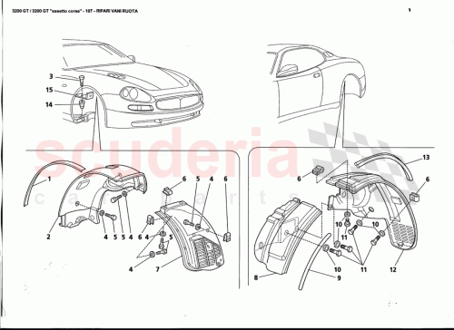 Part Diagram for Maserati 382500149