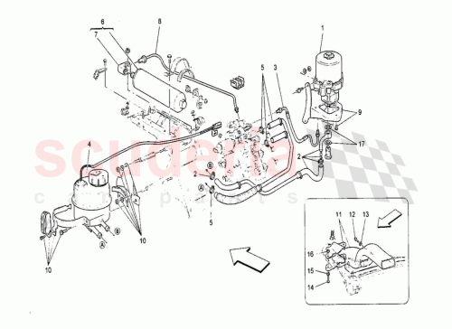 Part Diagram for Maserati 248087