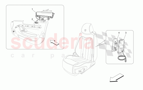 Part Diagram for Maserati 80054732