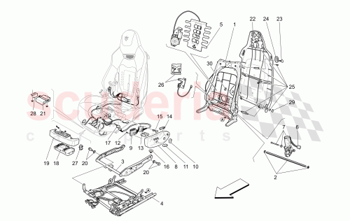 Part Diagram for Maserati 84910233