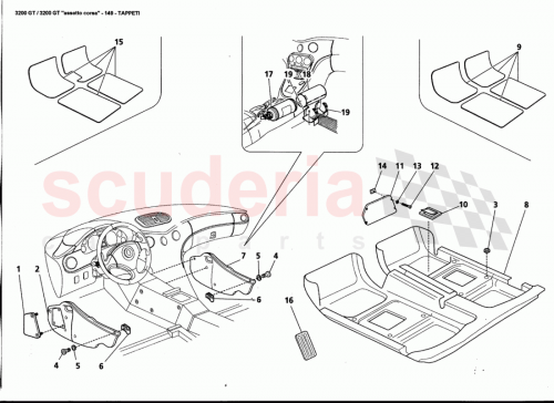 Part Diagram for Maserati 389301500