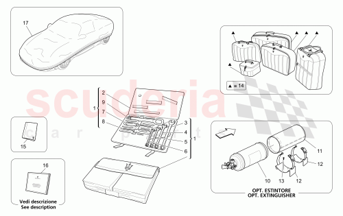 Part Diagram for Maserati 69501700