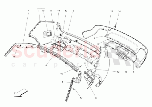 Part Diagram for Maserati 670085550