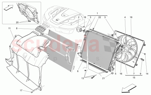 Part Diagram for Maserati 670007664