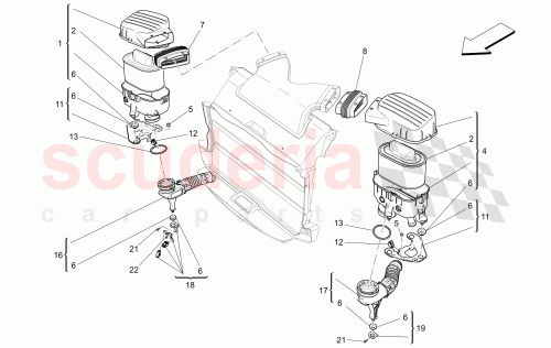 Part Diagram for Maserati 670038725