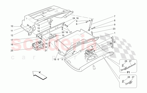 Part Diagram for Maserati 68287802