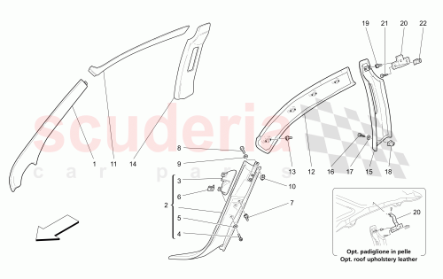 Part Diagram for Maserati 981210512