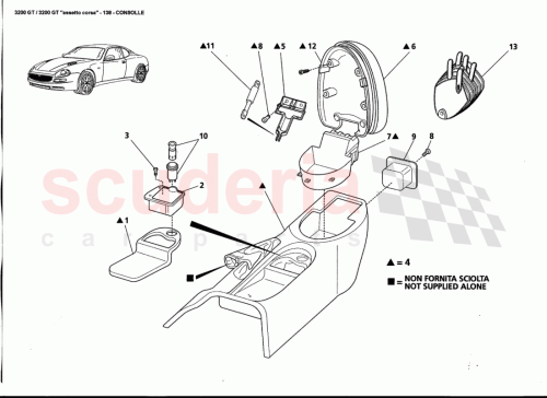 Part Diagram for Maserati 388300601