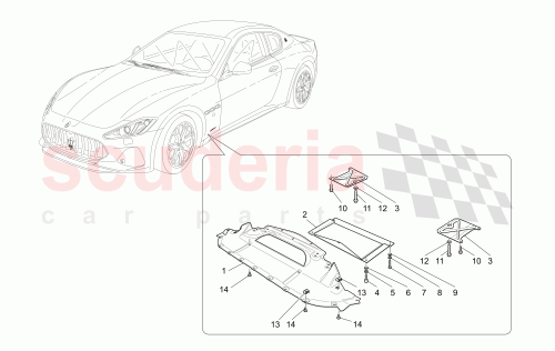 Part Diagram for Maserati 81263400