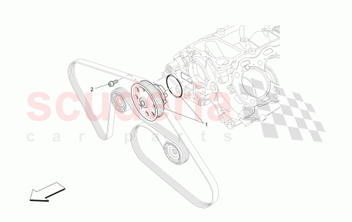 Part Diagram for Maserati 918319
