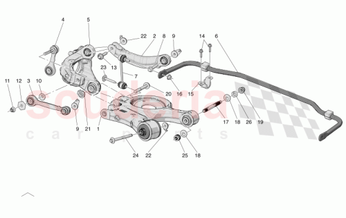Part Diagram for Maserati 670221401