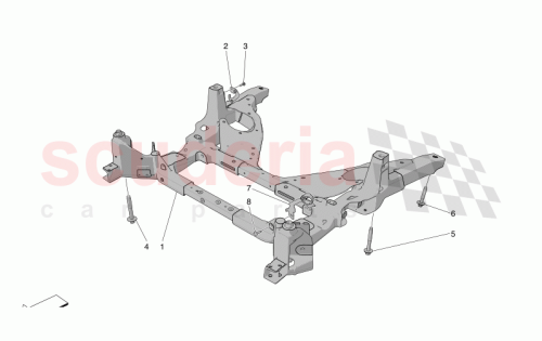 Part Diagram for Maserati 675001755